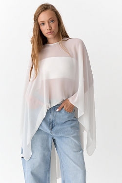 Накидка из шифона