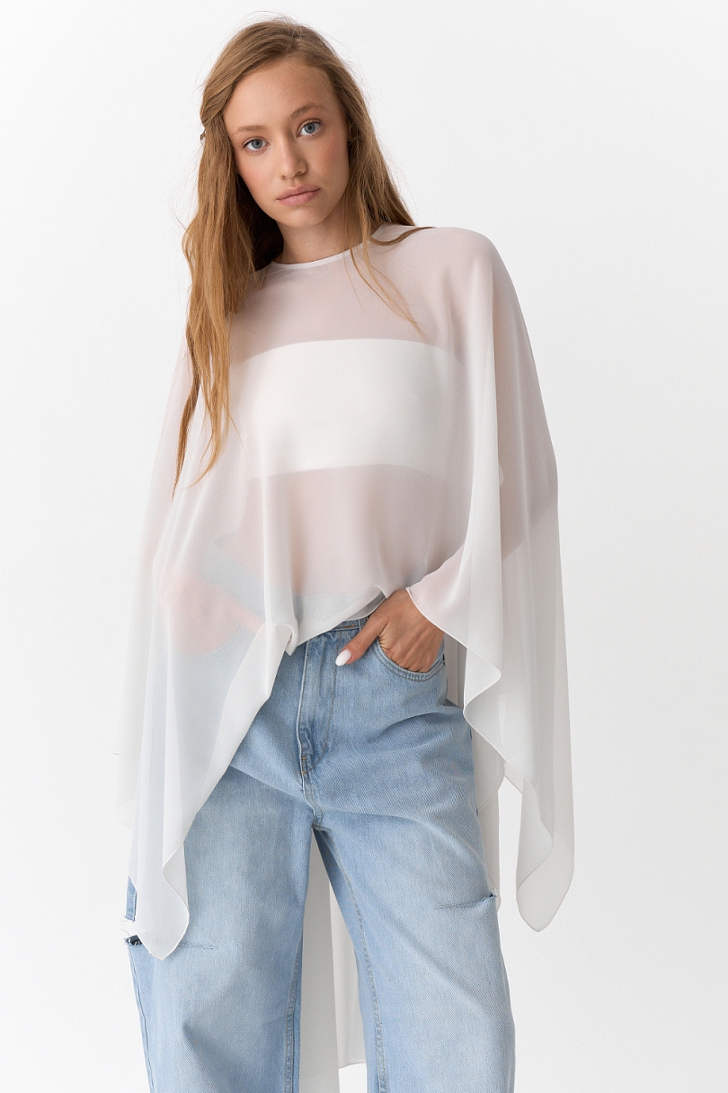 Накидка из шифона