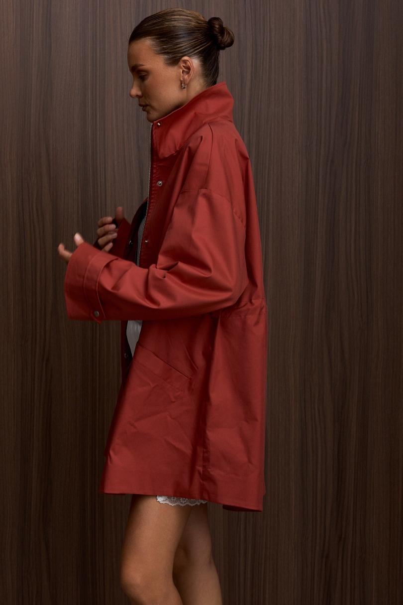 Ветровка из тенсела с хлопком