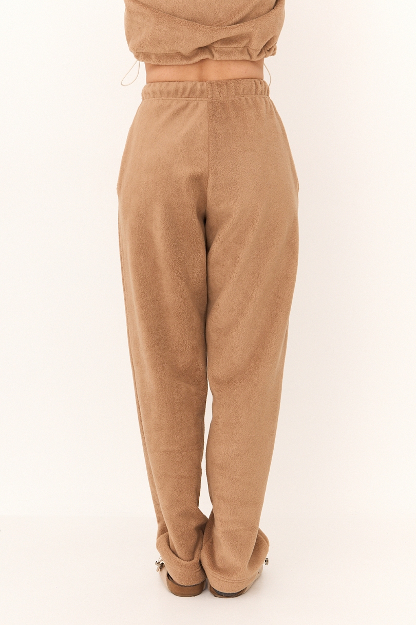 Брюки из трикотажа teddy Apre ski 