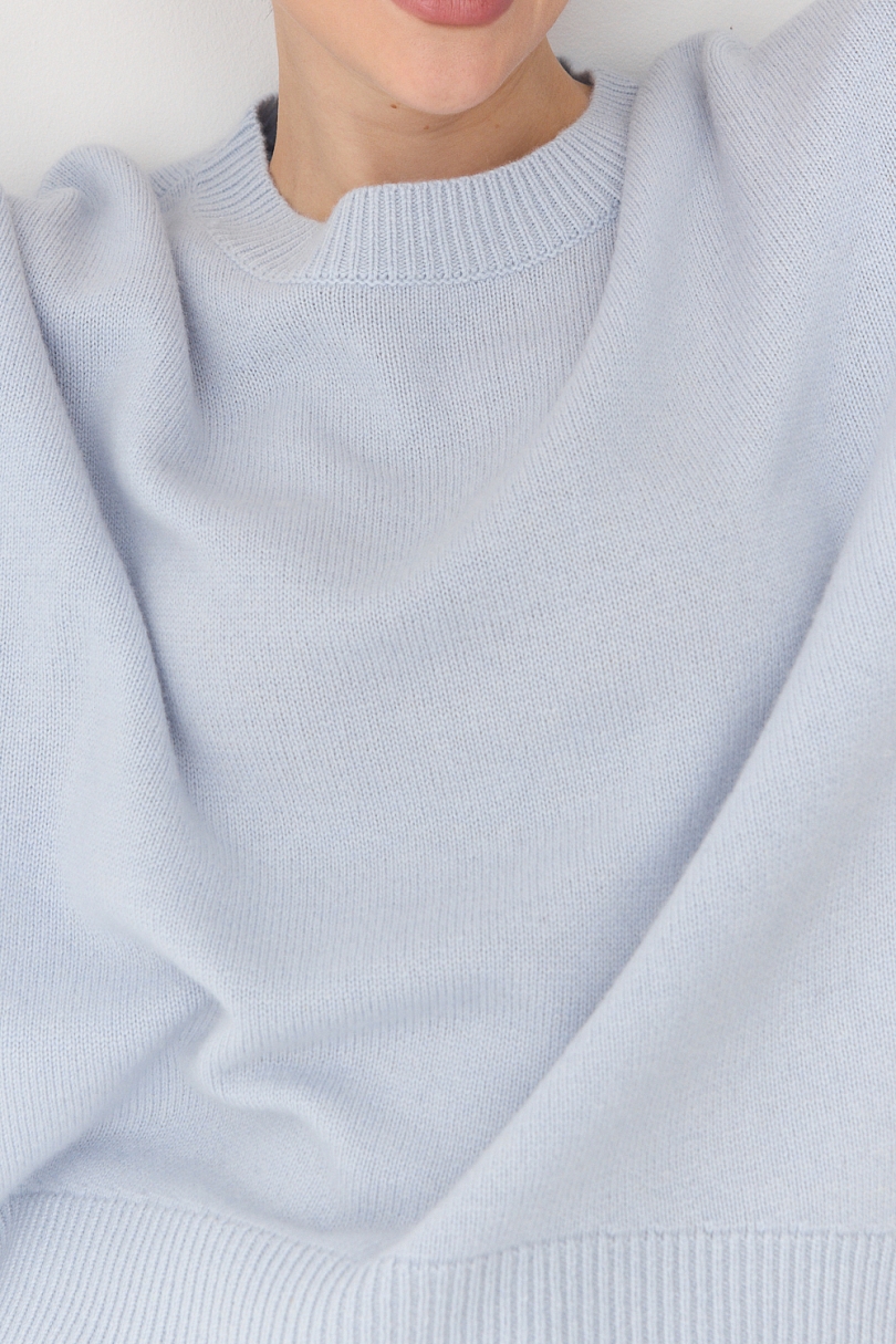 Свитер О- образный из шерсти и кашемира