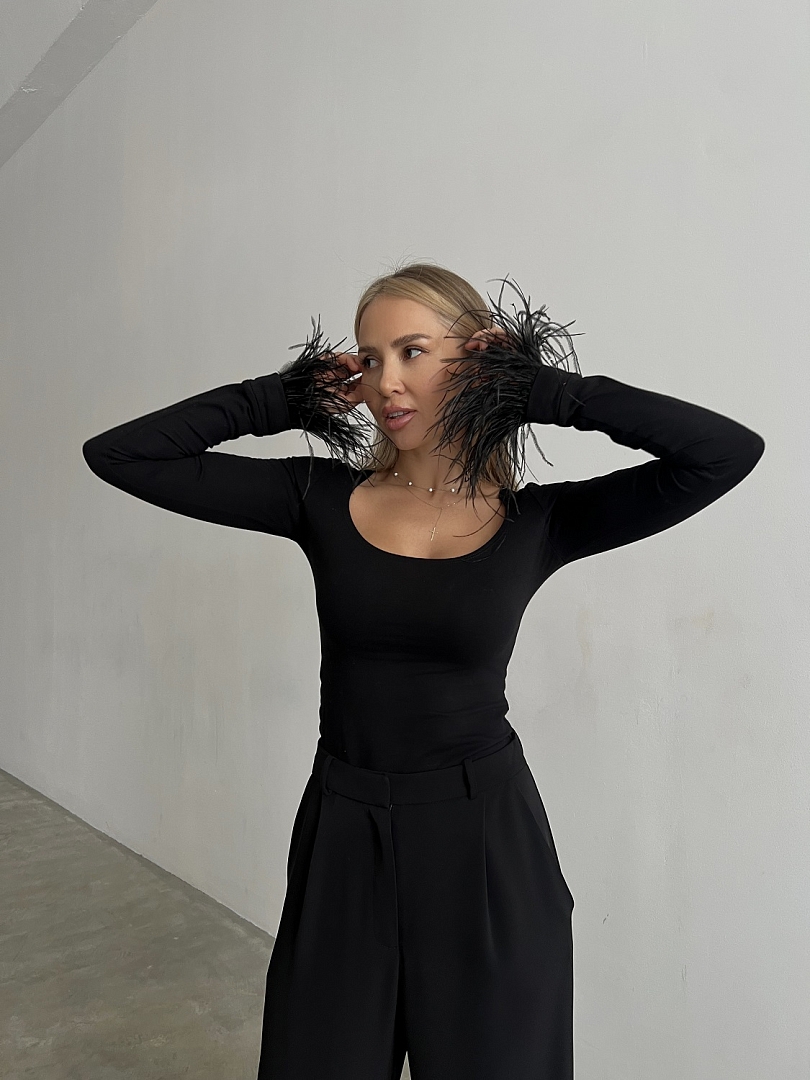 Брюки палаццо струящ