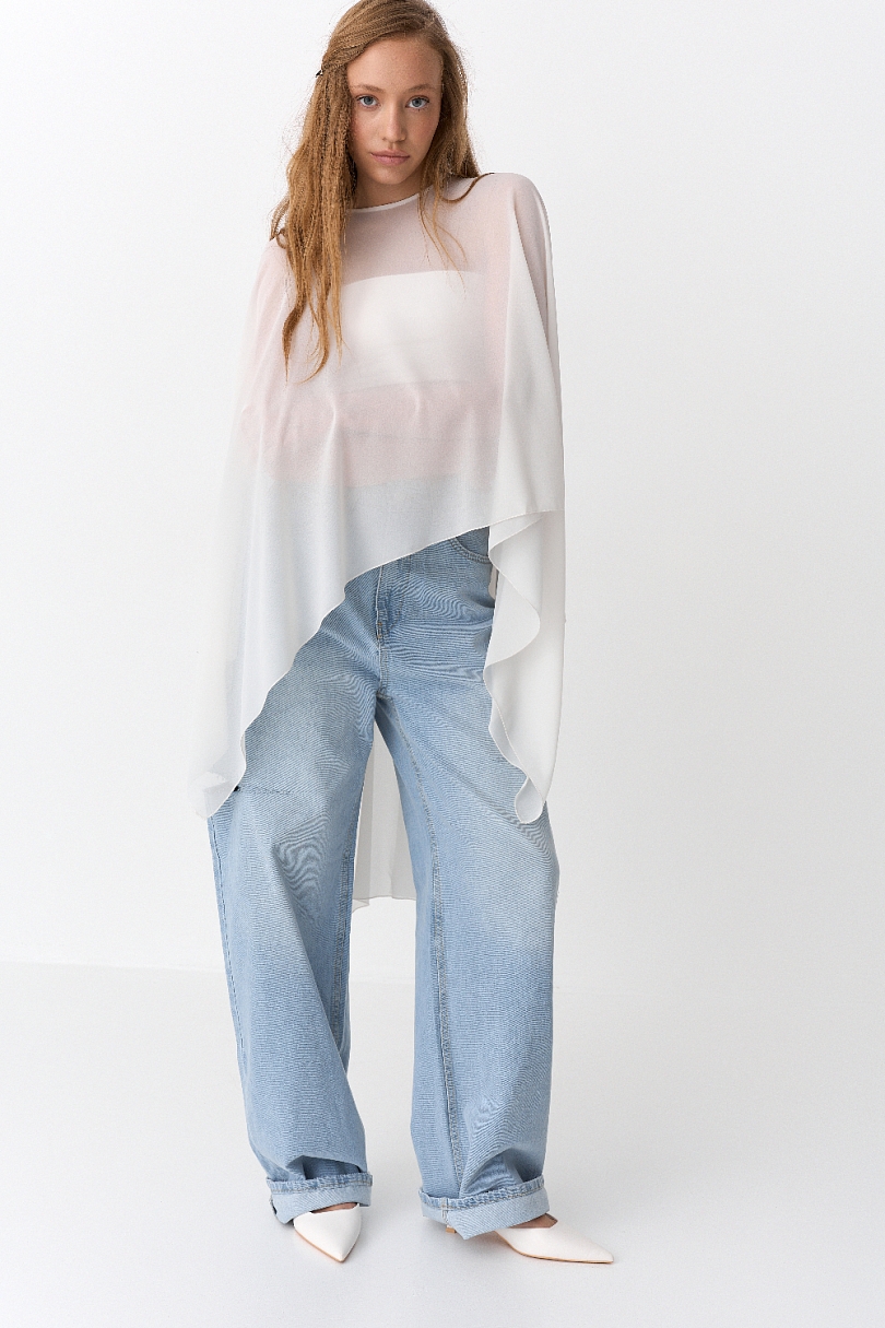 Накидка из шифона