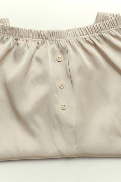 Шортики в бельевом стиле из тенсела