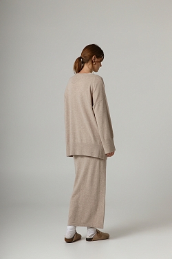 Юбка из шерсти и кашемира