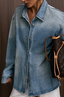 Джинсовая куртка DENIM CAPSULE blue tint