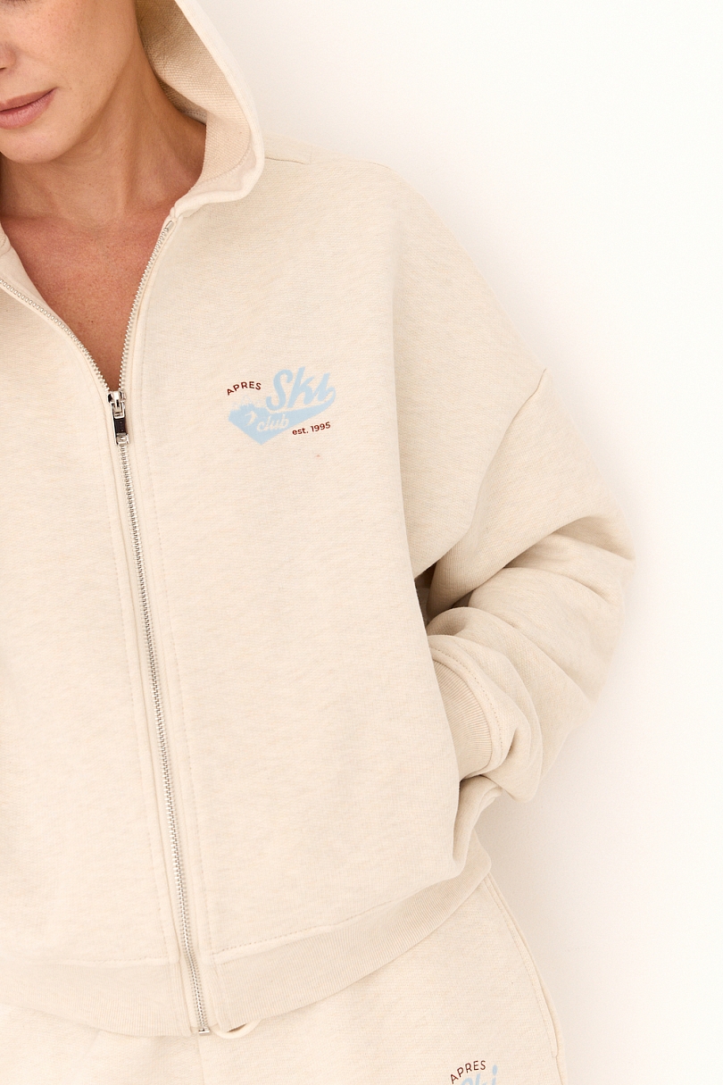 Толстовка на молнии с капюшоном Apre Ski 