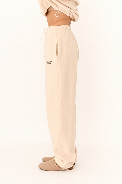 Брюки из трикотажа teddy Apre ski 