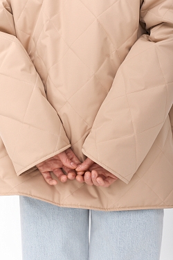 Куртка стеганная с отделкой