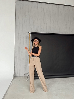 Брюки палаццо 