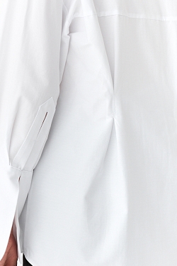 Рубашка приталенная с ассиметрией