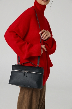 Сумка-косметичка из натуральной кожи