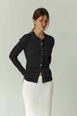 Кардиган на пуговицах из шерсти мериноса