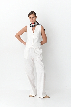 Жилет классический из рами