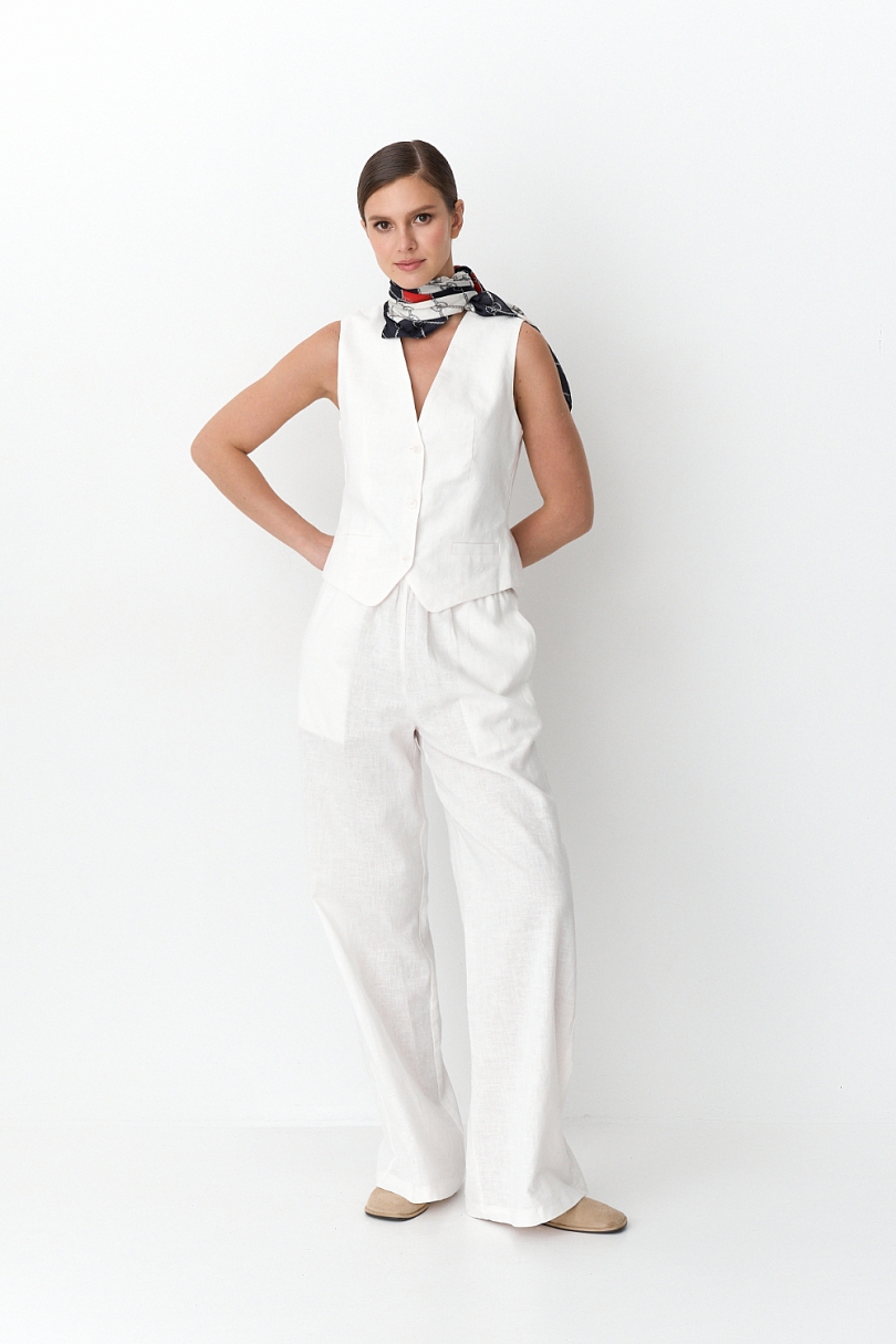 Жилет классический из рами