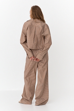 Комплект рубашка и брюки в полоску