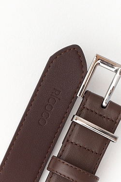 Ремень базовый из натуральной кожи