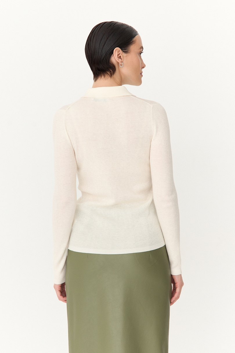 Кардиган на пуговицах из шерсти мериноса