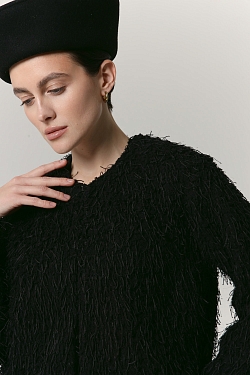 Кардиган пушистый