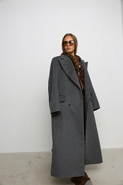 Пальто из шерсти оверсайз