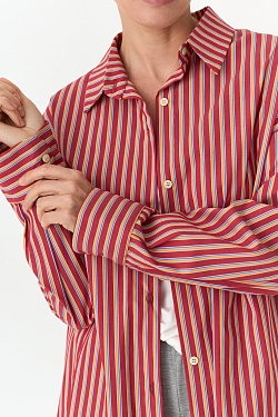 Рубашка оверсайз в полоску