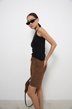 Шорты из денима уголок 