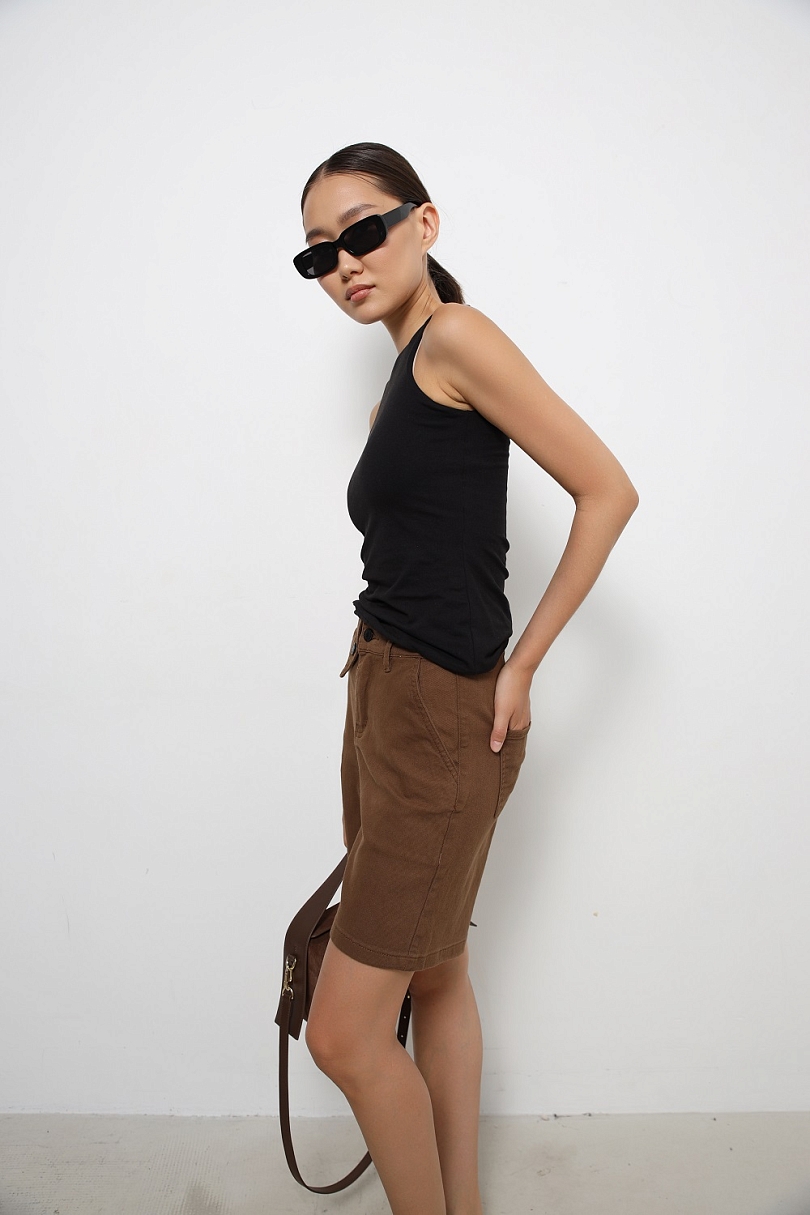 Шорты из денима уголок 