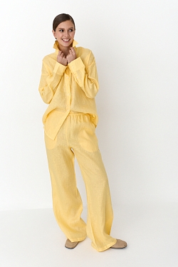 Рубашка из 100% премиум льна