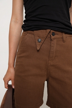 Шорты из денима уголок 