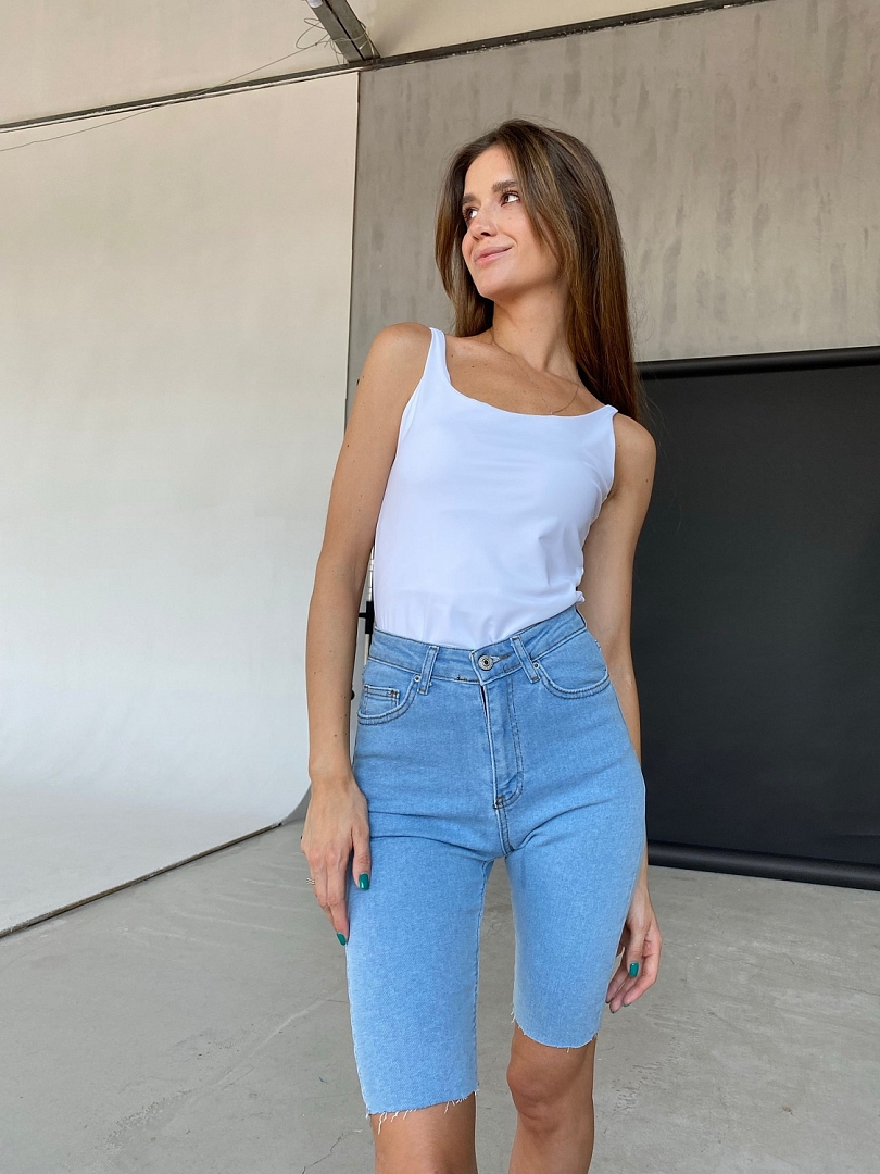 Велосипедки из денима 