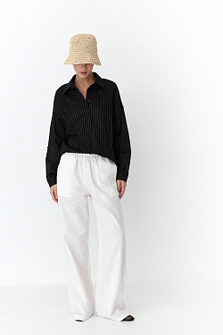 Панама из рафии