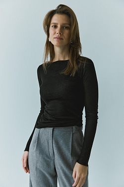 Брюки палаццо из шерсти 