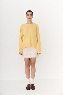 Свитер О- образный из шерсти и кашемира