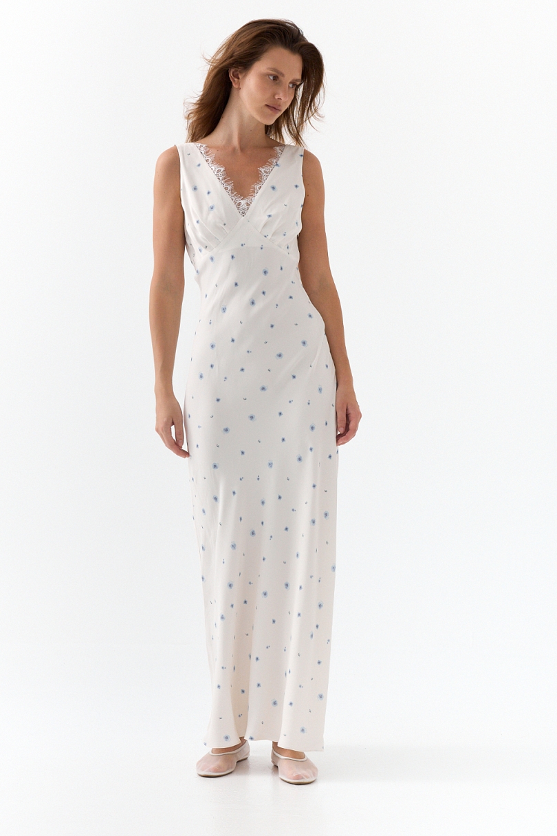 Комбинация из вискозного шелка Fleur