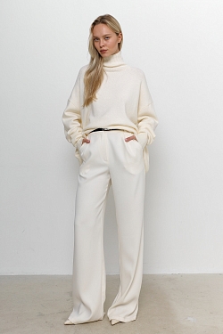 Брюки палаццо струящиеся