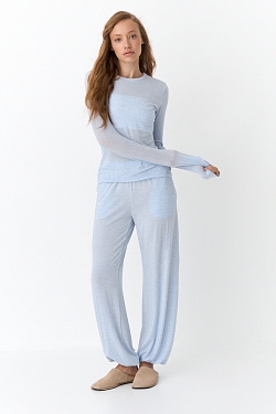 Лонгслив приталенного кроя из тенсела CL