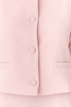 Жакет из фактурной костюмной ткани