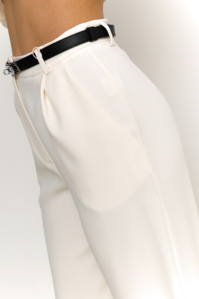 Брюки палаццо струящиеся