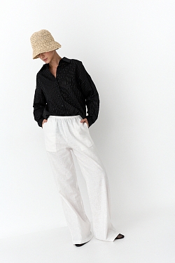 Брюки из рами