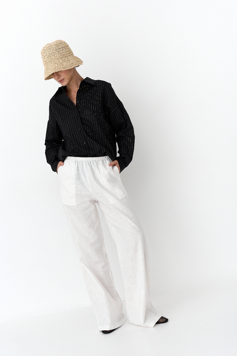 Брюки из рами