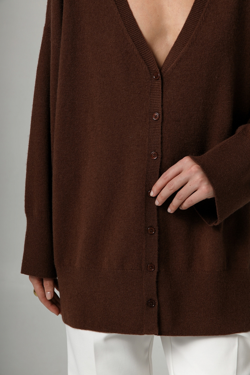 Кардиган из шерсти и кашемира