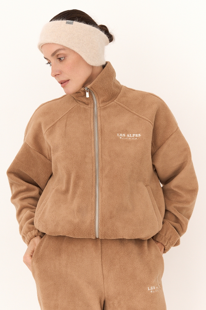 Толстовка из трикотажа teddy Apre ski 