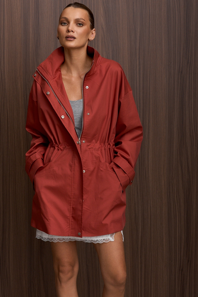 Ветровка из тенсела с хлопком