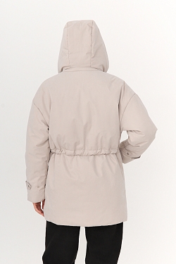 Парка утепленная с капюшоном