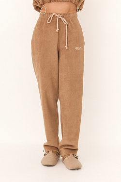 Брюки из трикотажа teddy Apre ski 