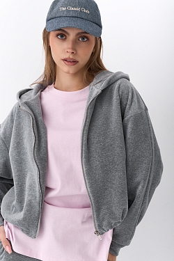 Костюм из хлопкового велюра