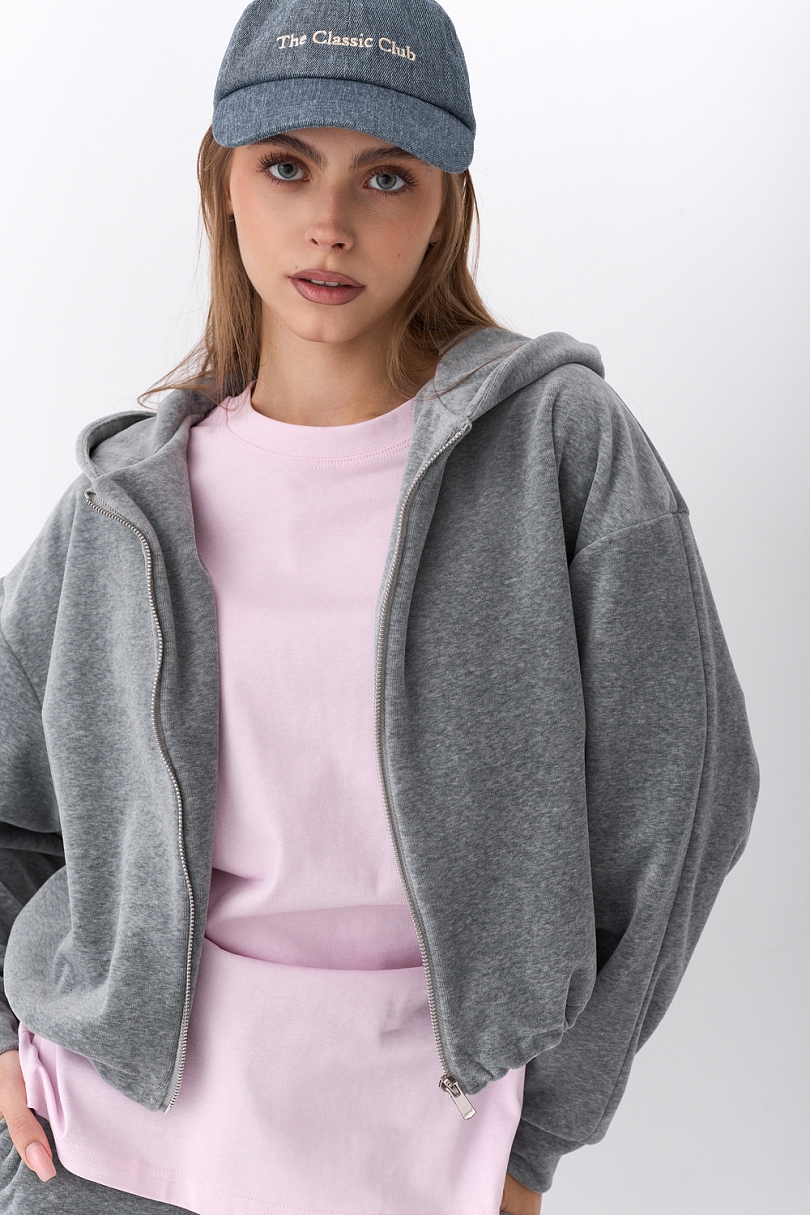 Костюм из хлопкового велюра