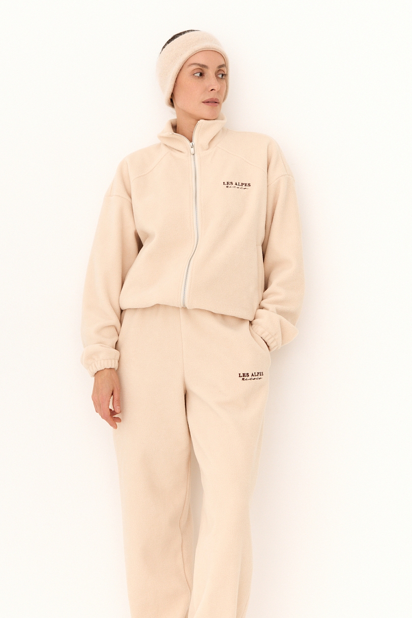 Толстовка из трикотажа teddy Apre ski 