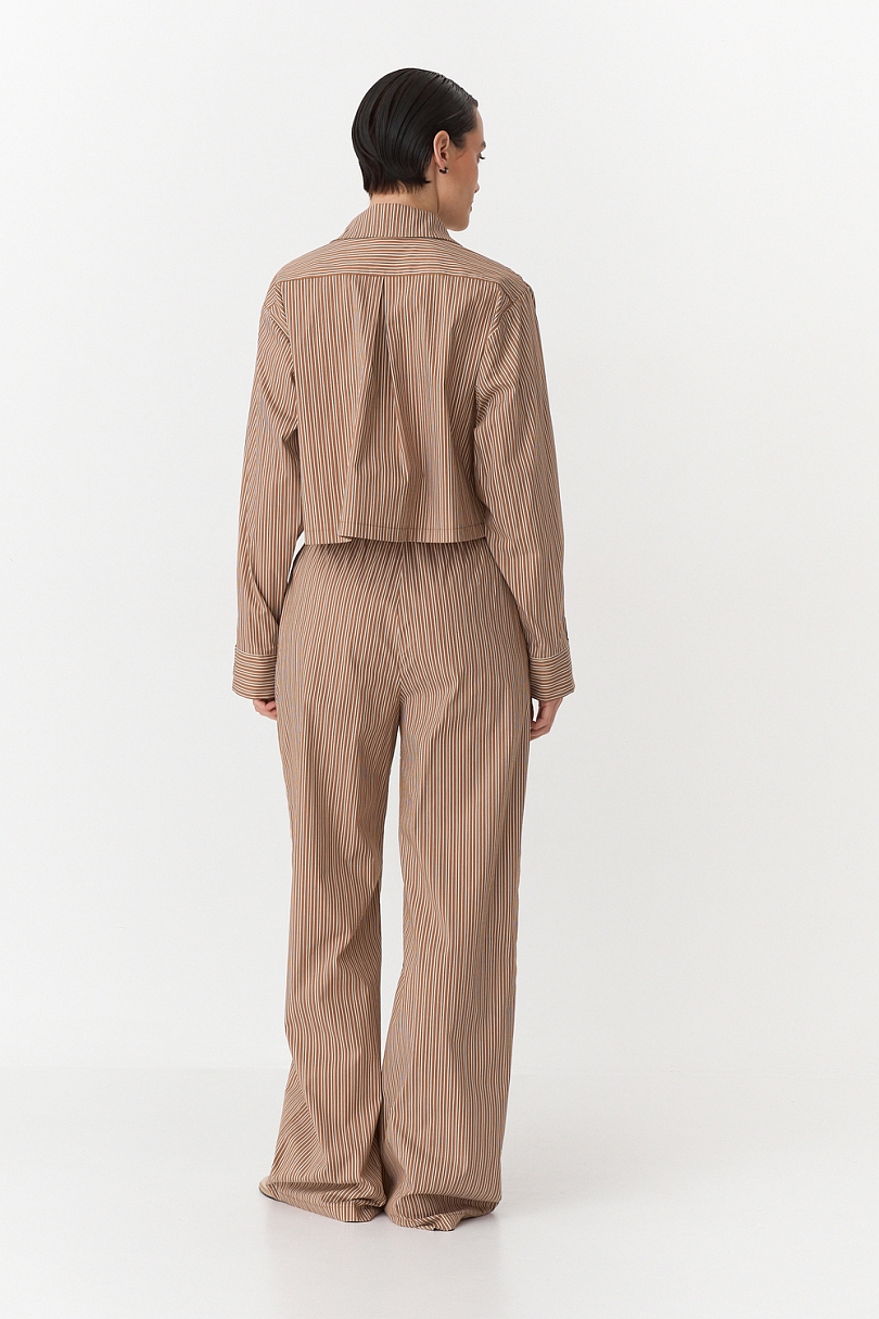 Комплект рубашка и брюки в полоску