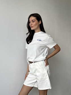 Шорты из денима уголок 